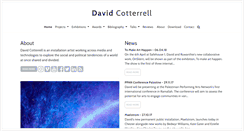 Desktop Screenshot of cotterrell.com