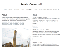 Tablet Screenshot of cotterrell.com